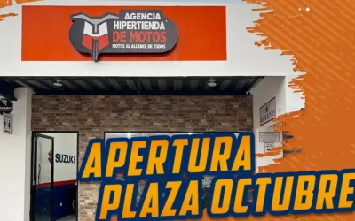 Nueva Hipertienda de Motos en Plaza Octubre, Villa Nueva