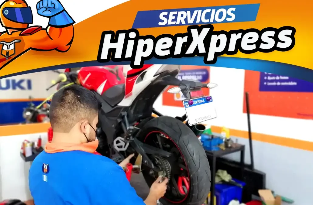 HiperXpress: El nuevo servicio para que tu moto siempre esté al 100%