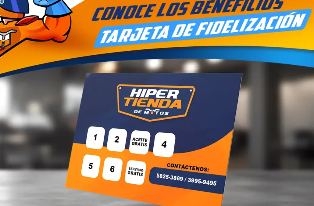 ¿Qué beneficios trae la nueva tarjeta de fidelización de Hiper Tienda?